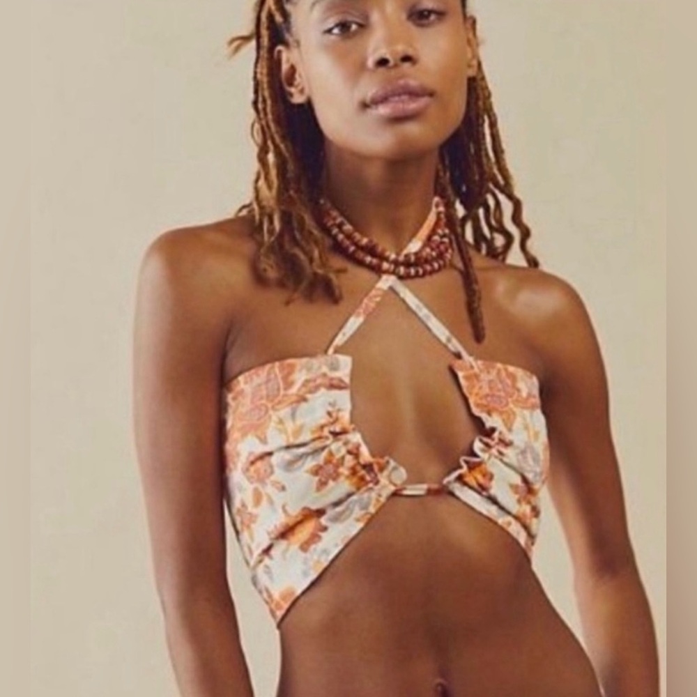 NWT Free People Intimately S Summer of 
Love Convertible Bandeau Top New $78